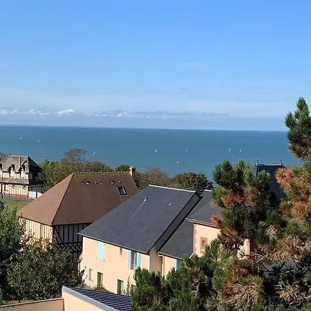 Trouville-Apt rénové-Balcon magnifique vue mer Extérieur photo
