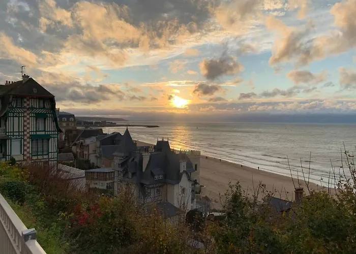 Trouville-Apt Renove-Balcon Magnifique Vue Mer