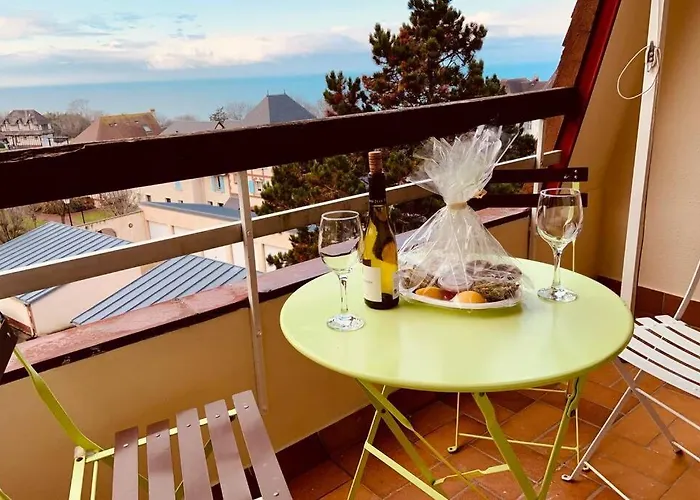 Trouville-Apt Renove-Balcon Magnifique Vue Mer